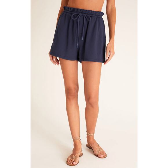 Z SUPPLY Alden Knit Navy Shorts size S NWT - Picture 1 of 5
